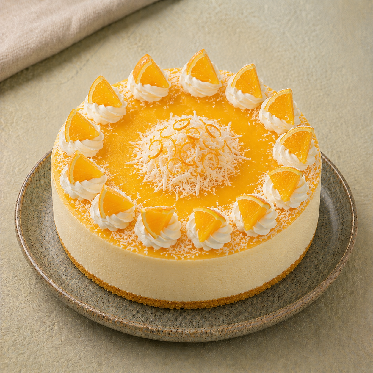coconut orange cake